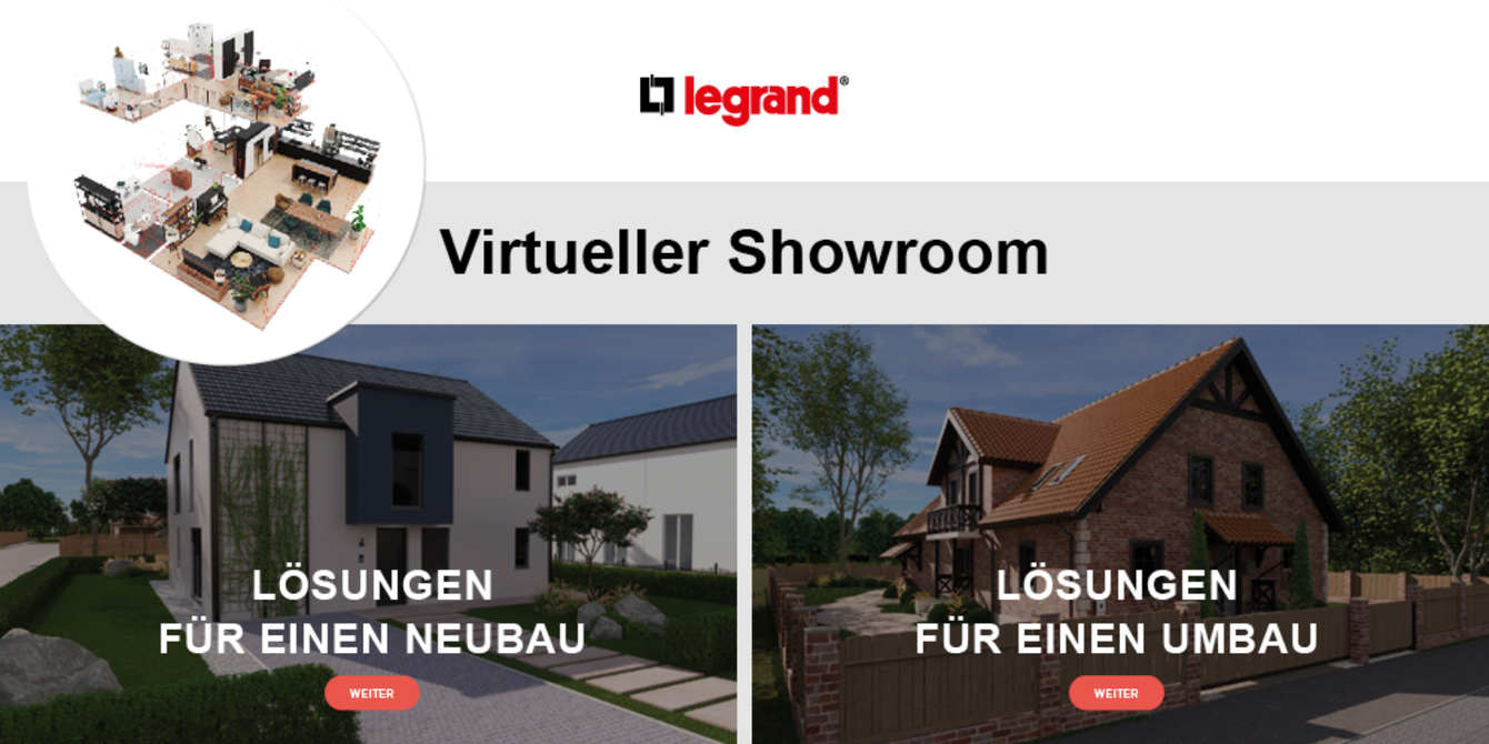 Virtueller Showroom bei Elektro Baumgartner GmbH in Willmering